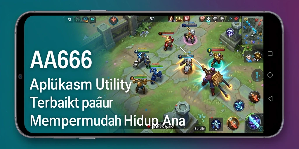 Screenshot utama AA666 menampilkan fungsi pengelolaan yang mudah dan intuitif.