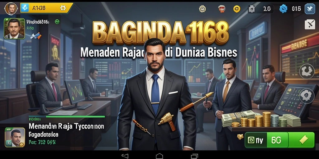 Tangkapan layar BAGINDA168 menampilkan gameplay menarik dan fitur Tycoon.