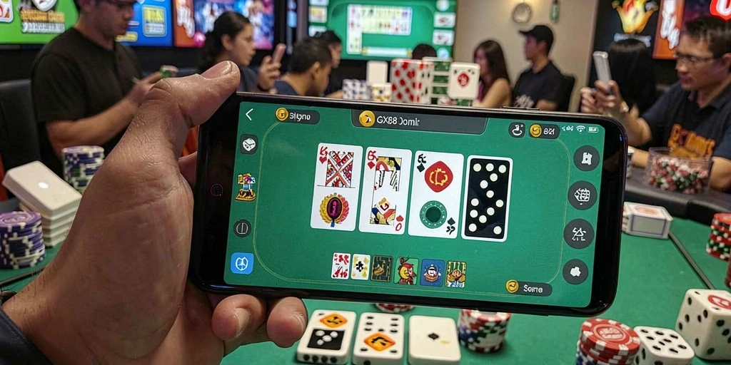 Tampilan utama gameplay GX88 dengan interaksi pemain yang seru.