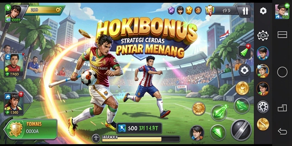 Tampilan gameplay HOKIBONUS yang strategis dan menantang.