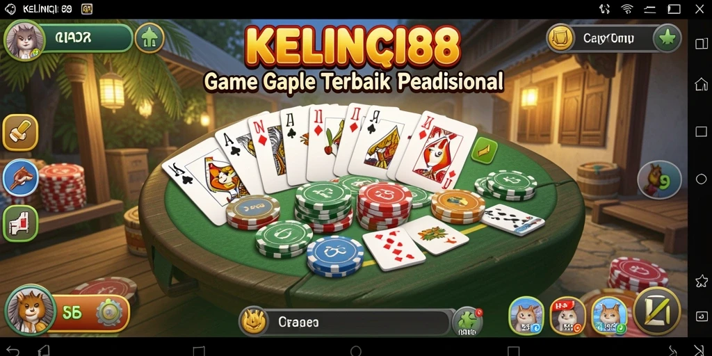 Gameplay KELINCI88 yang menarik dalam permainan Gaple.