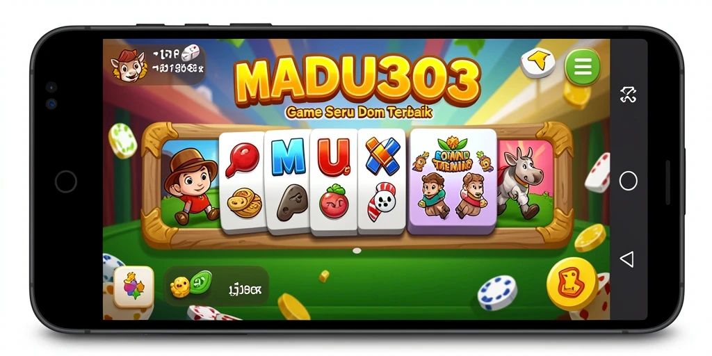 Tampilan gameplay seru dari MADU303 di platform Domino.
