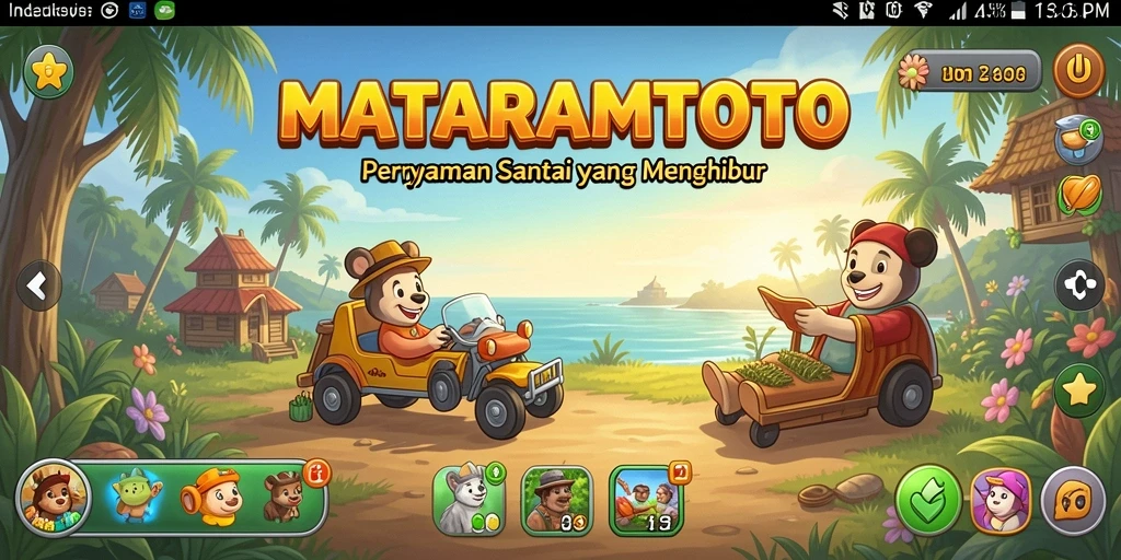Screenshot MATARAMTOTO menampilkan gameplay penuh warna dan menarik.