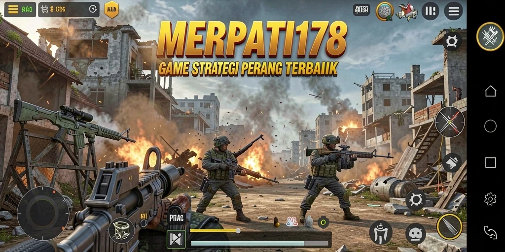 Tampilan gameplay mendebarkan dalam MERPATI178