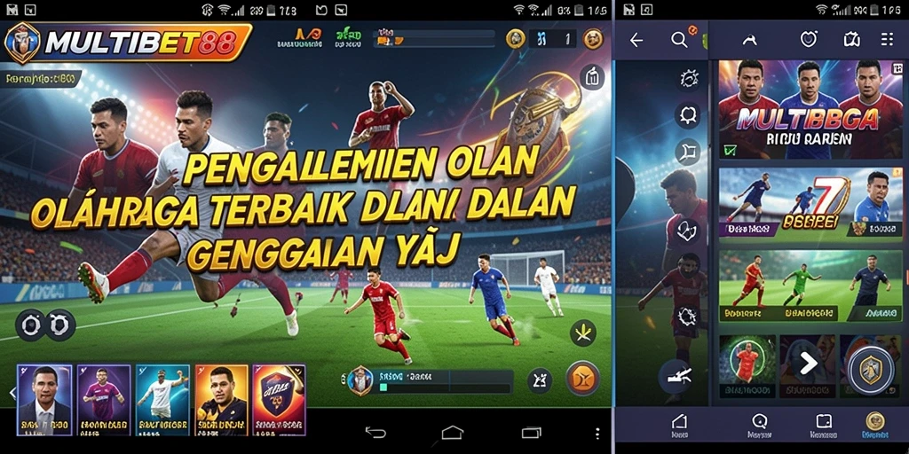 Gameplay seru dalam MULTIBET88 yang menampilkan interaksi olahraga.