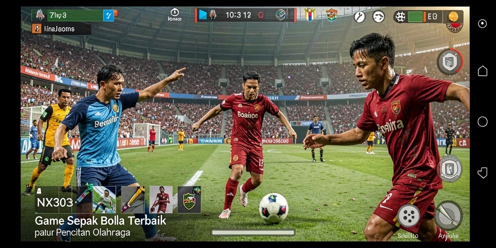 Tampilan gameplay NX303 yang menarik dan realistis