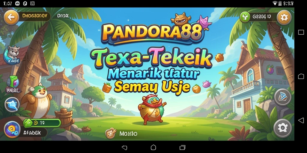 Tampilan gameplay PANDORA88 dengan teka-teki yang menantang.