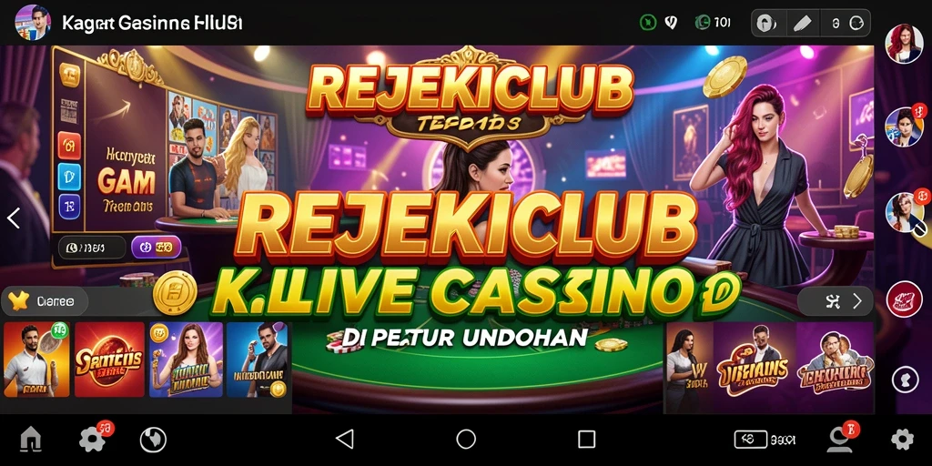 Tampilan gameplay Live Casino menyenangkan dan interaktif.
