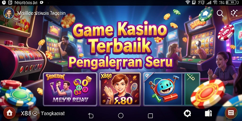 Tampilan gameplay X88 yang seru dan mengasyikkan dalam permainan Kasino.