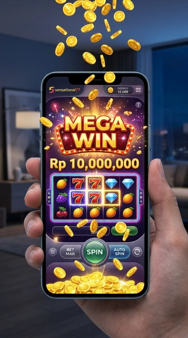 Tampilan antarmuka aplikasi sensational77 yang intuitif.